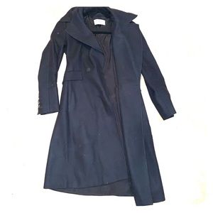 Zara Navy Peacoat - Small